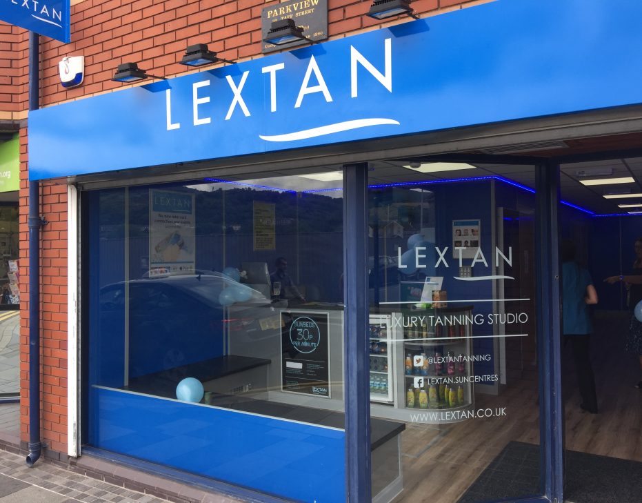 Lextan Pontypridd Lextan Wales largest chain of tanning salons.