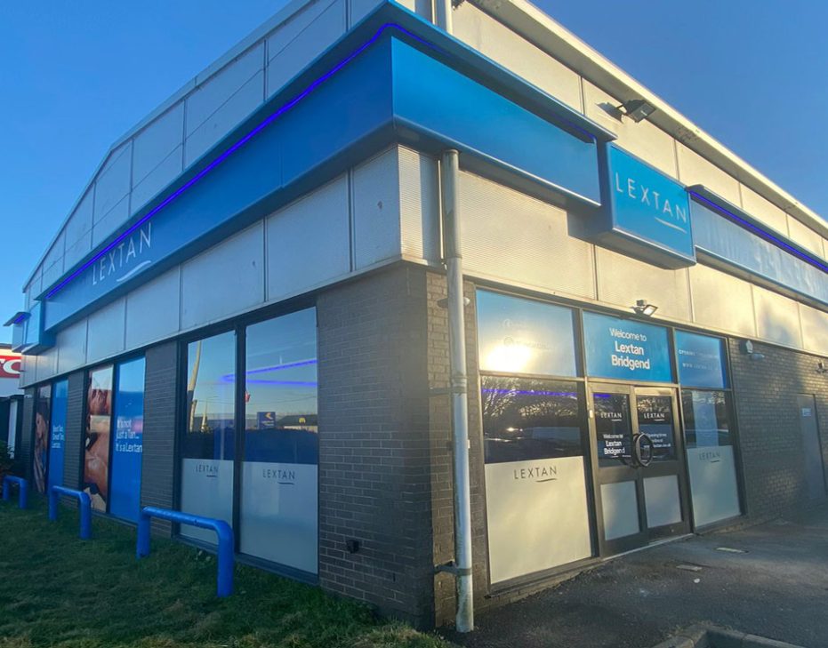 Lextan Bridgend Lextan Wales largest chain of tanning salons.