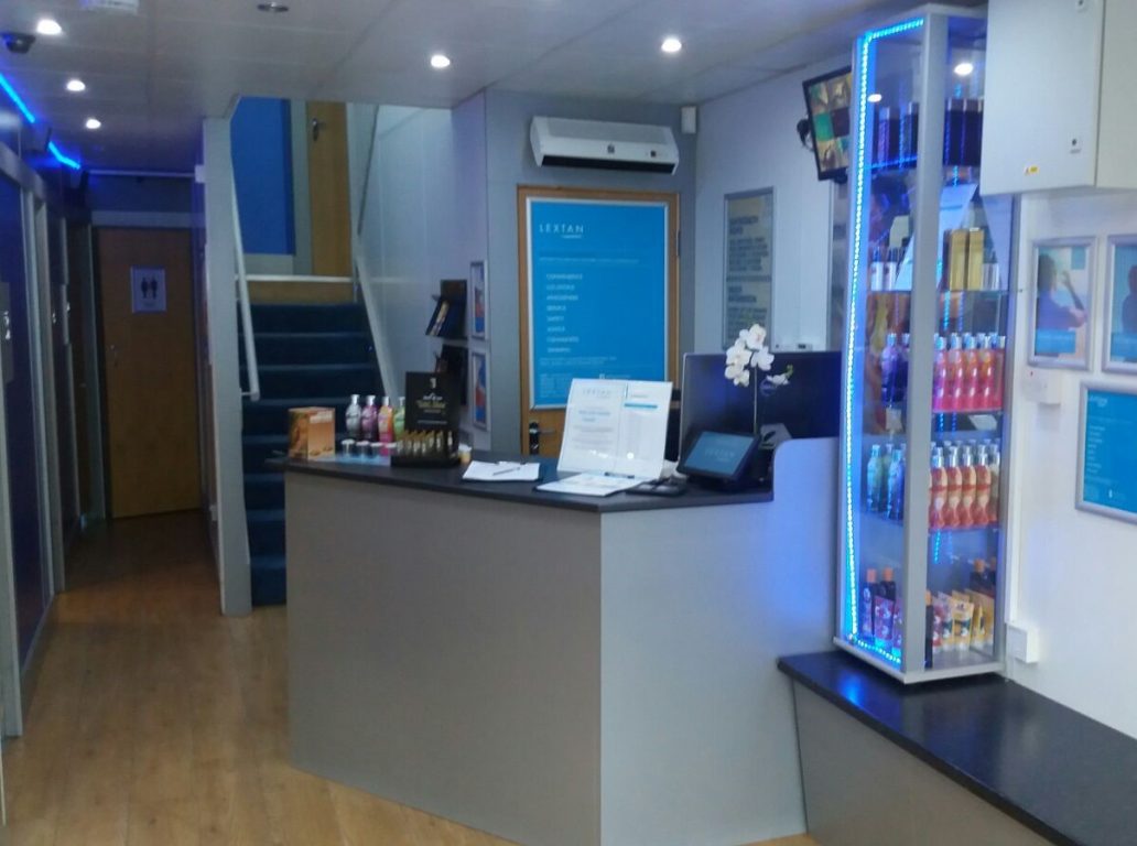 Lextan Cardiff (Rumney) Lextan Wales largest chain of tanning salons.