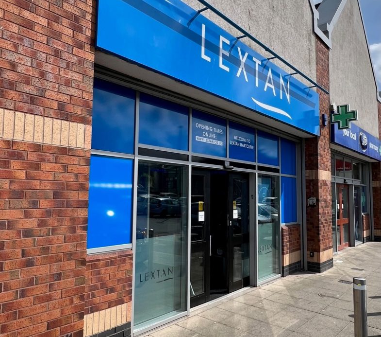 Lextan Bristol (Peterson Avenue) Lextan Wales largest chain of tanning salons.